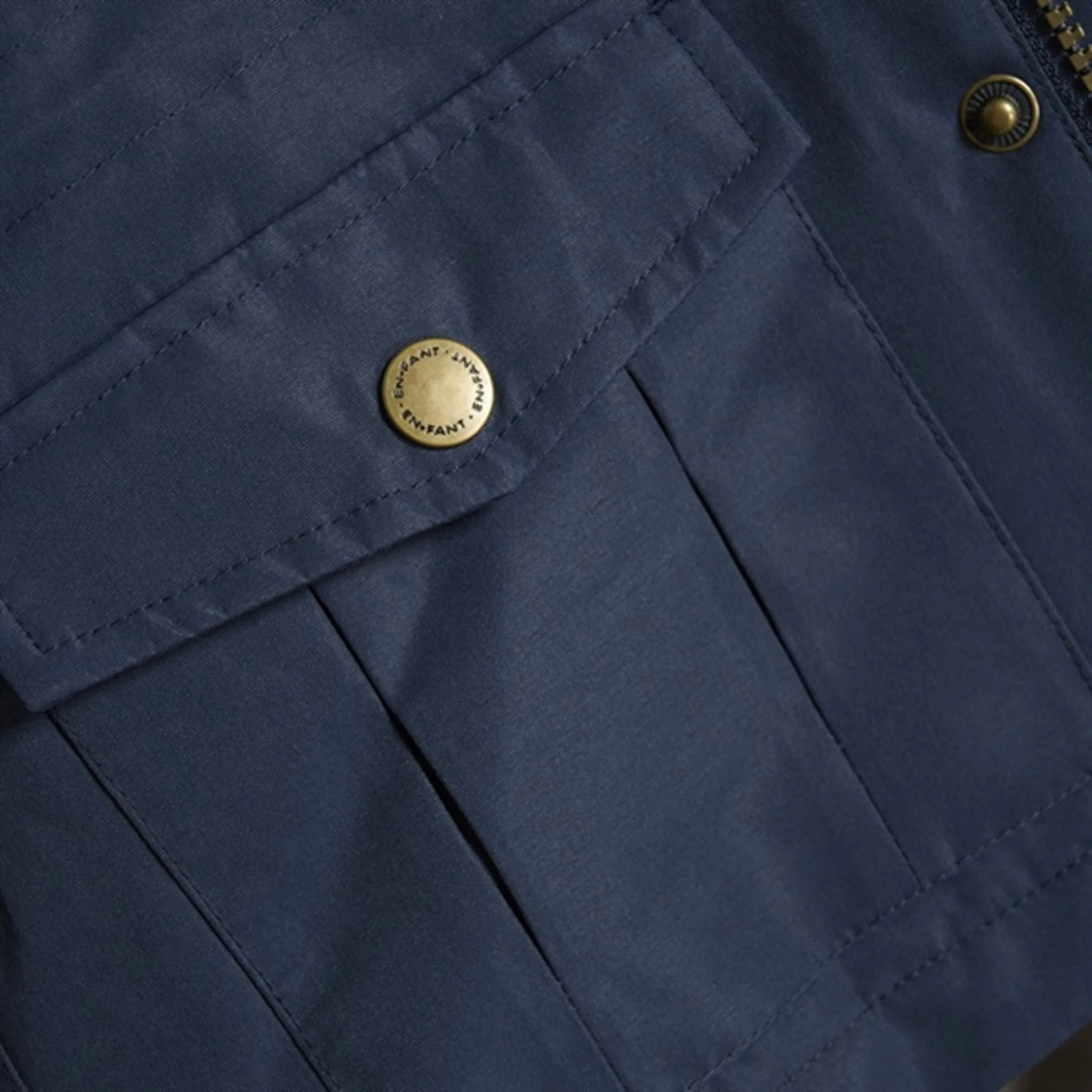 Lightweight Layer En Fant Jacket Solid Parisian Night