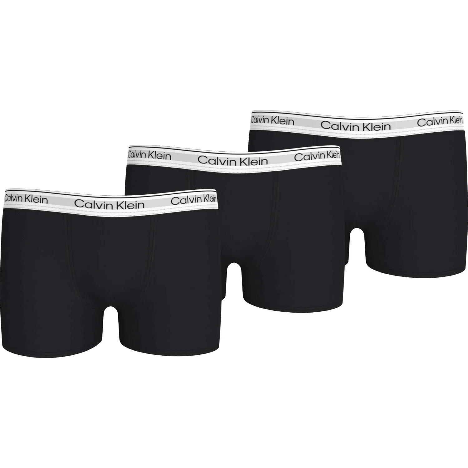 Calvin Klein Pvhblack/Pvhblack/Pvhblack 3-Pack Trunk Soft Fabric