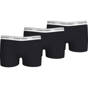 Calvin Klein Pvhblack/Pvhblack/Pvhblack 3-Pack Trunk Soft Fabric
