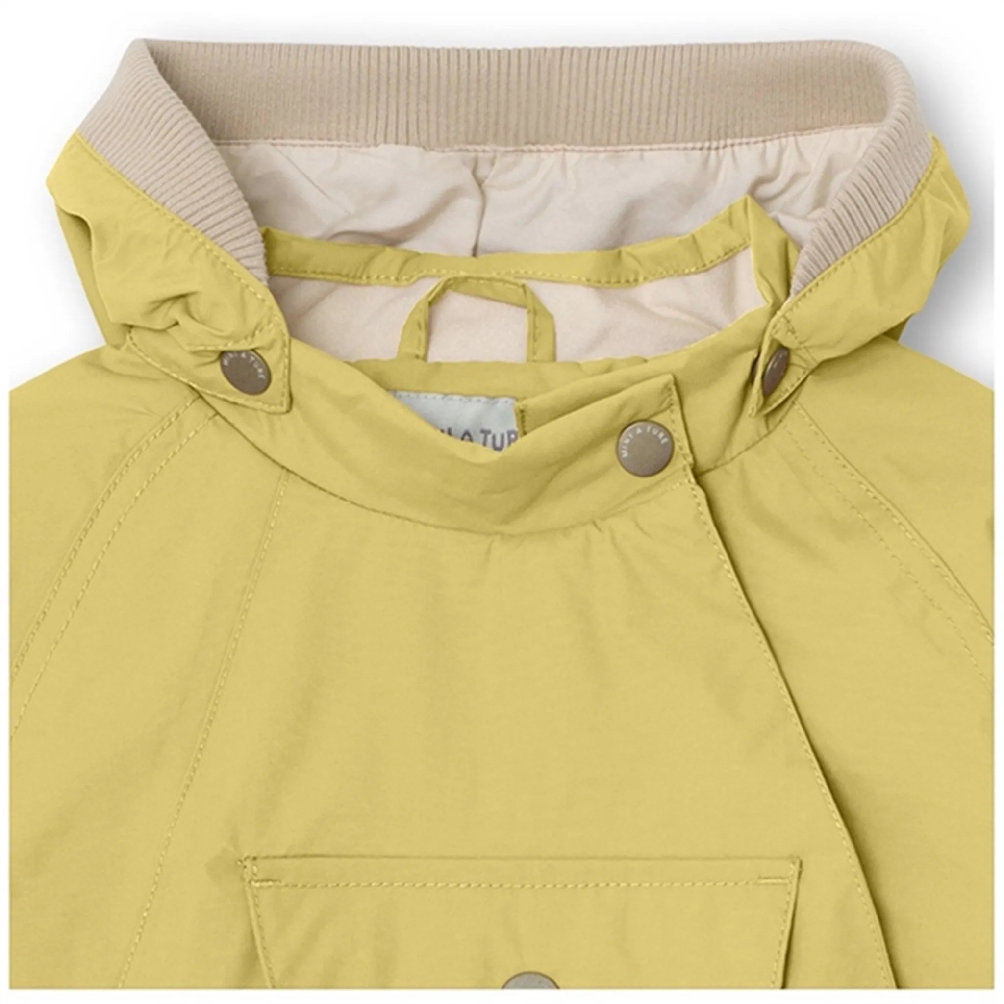 MINI A TURE Wai Spring Jacket Dusky Citron Heavy Duty Zippers Adapt