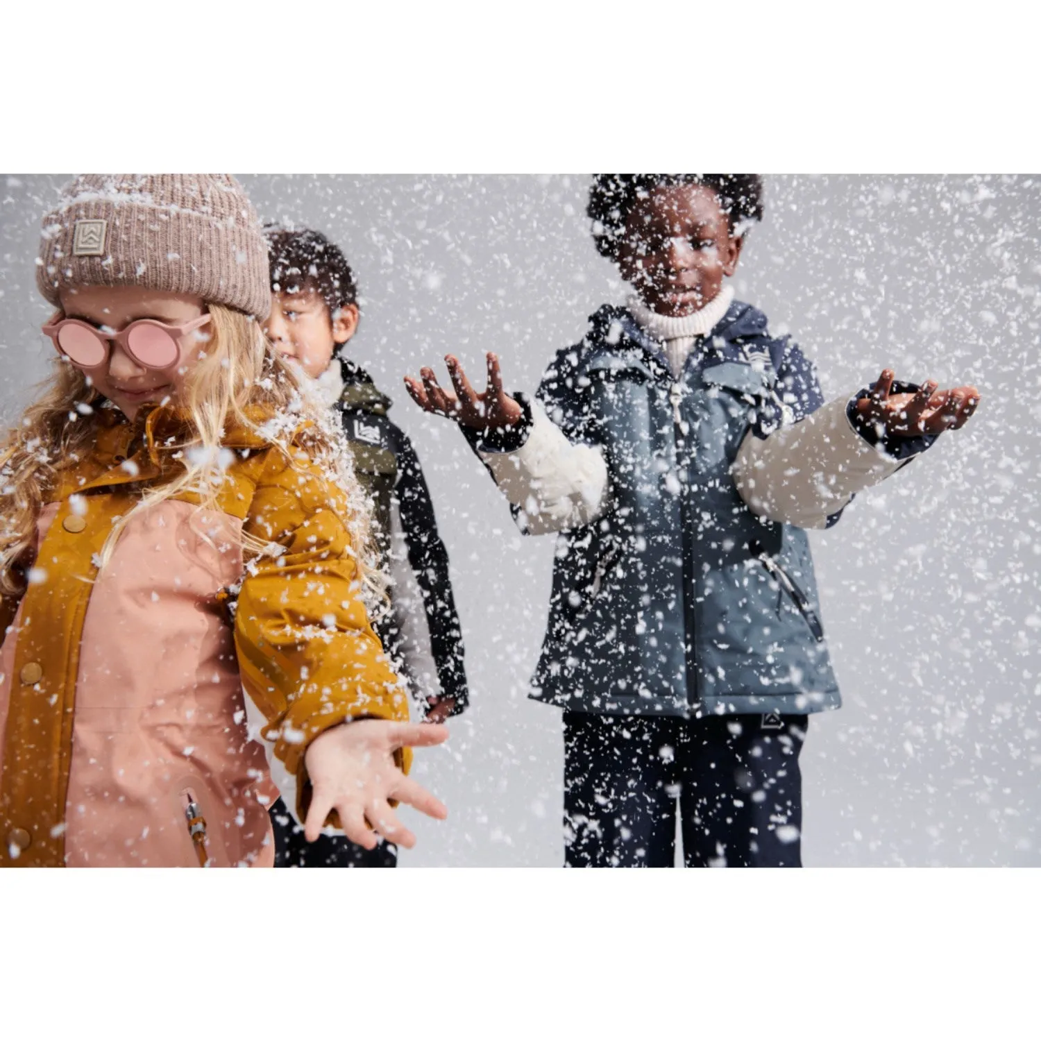 LieWood Black Panther Mix Kalle Snow Jacket suitable for city tours Rugged Protection