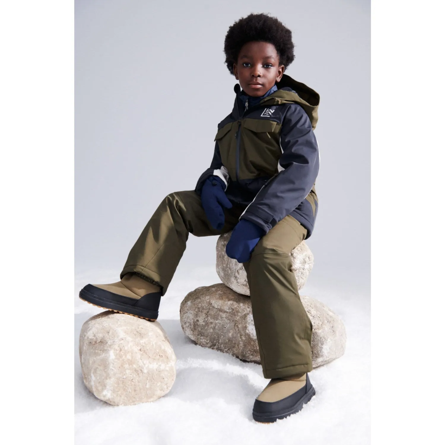 Wind Lock LieWood Black Panther Mix Kalle Snow Jacket