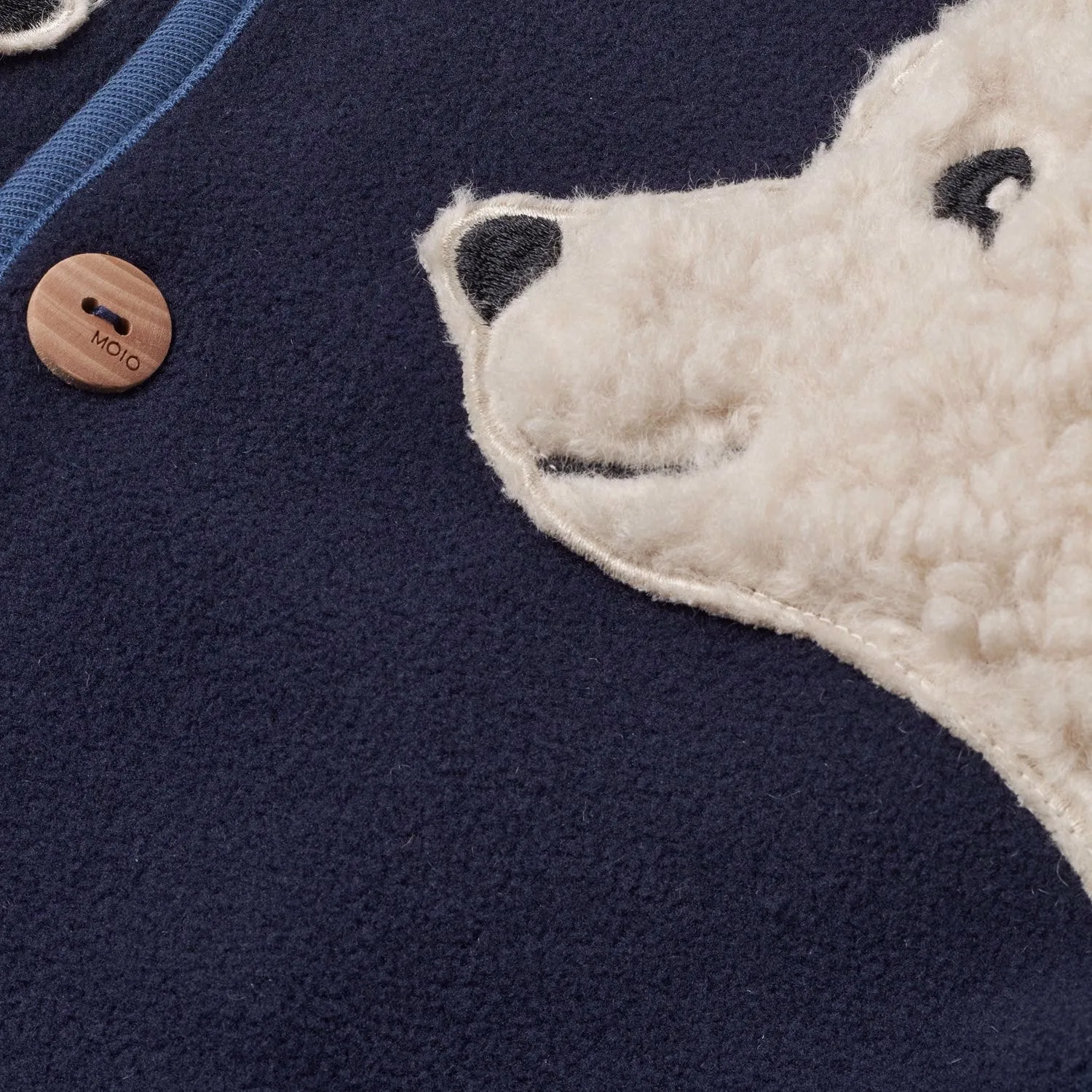 Molo Dark Night Ummi Fleece Jacket Outdoor Task Easy Movement