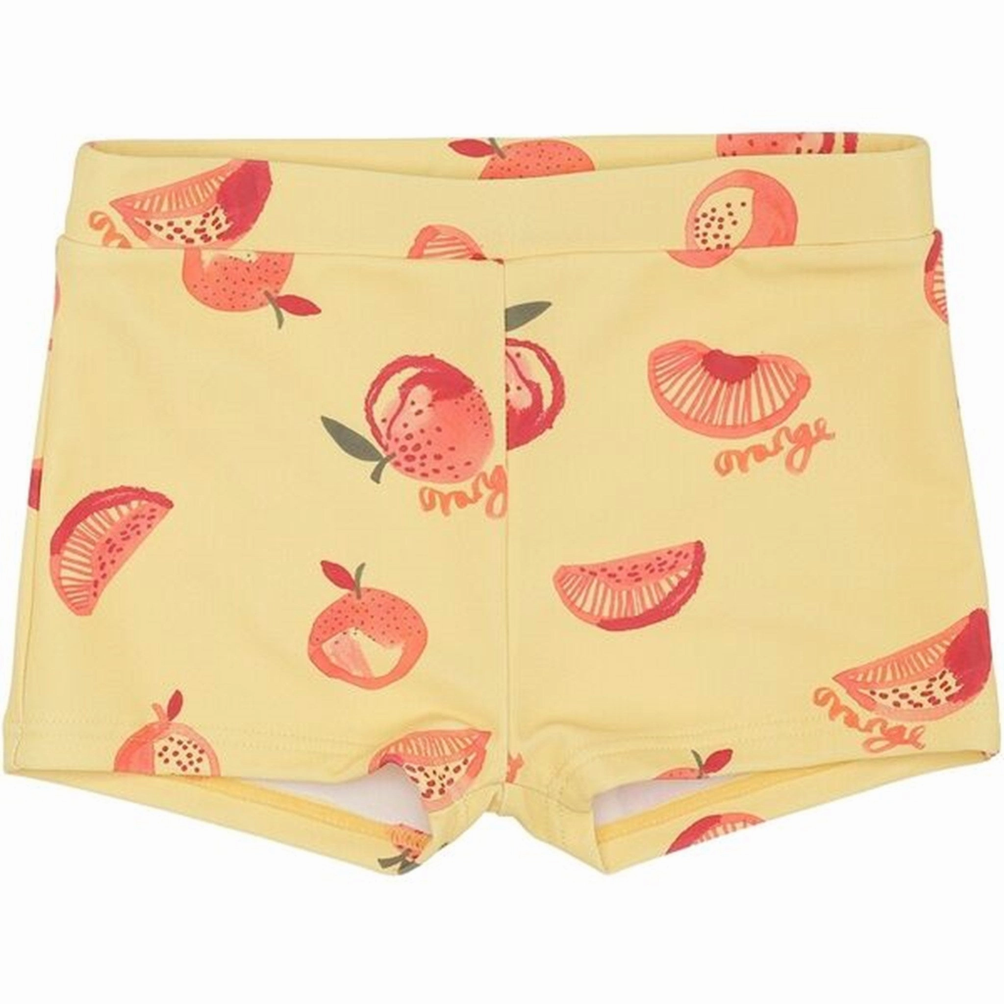 Summer Fashion. Soft Gallery Jojoba AOP Oranges Pamela Swim Trunk