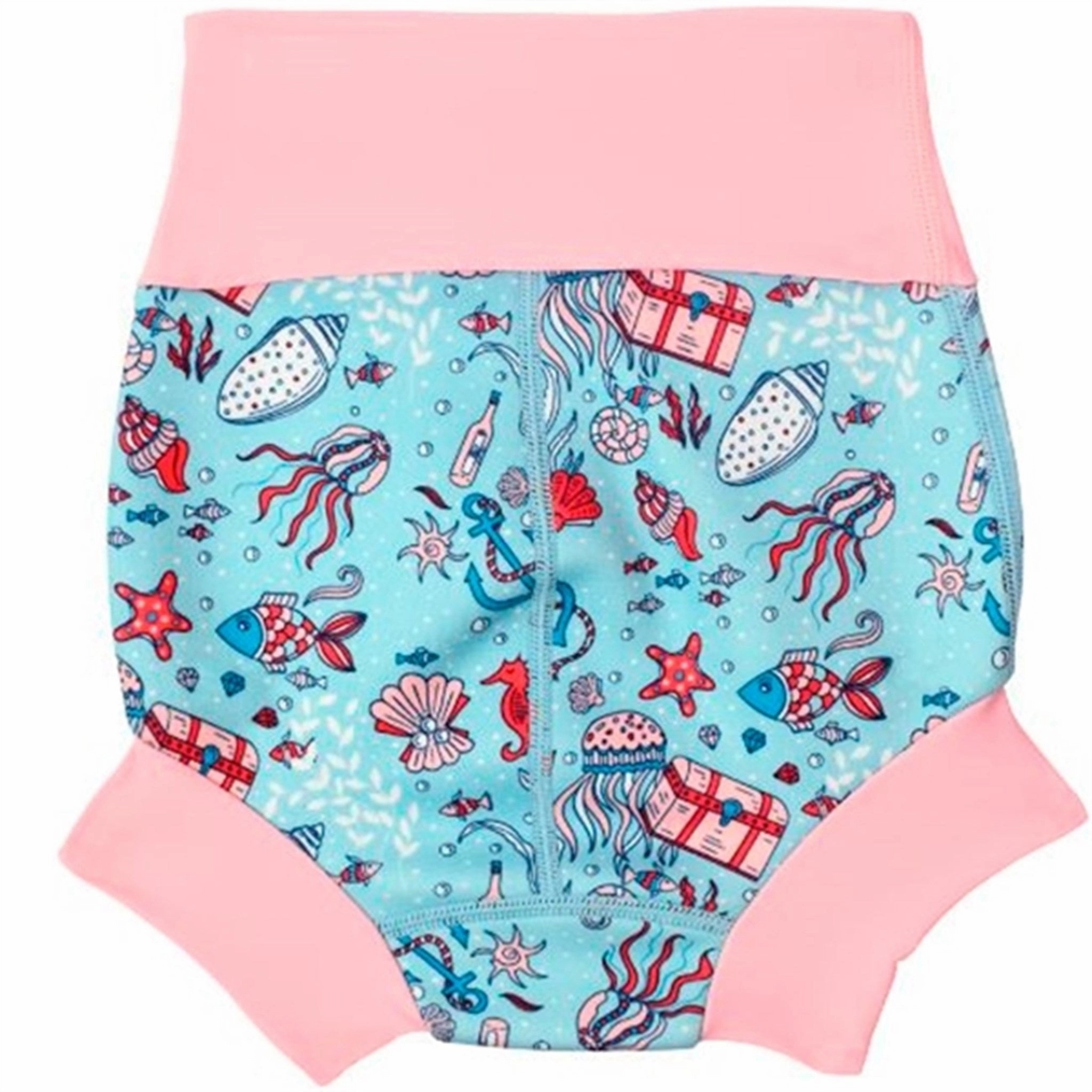 Splash About Happy Nappy Hidden Treasure Abdominal Toning Panels poolside fashion