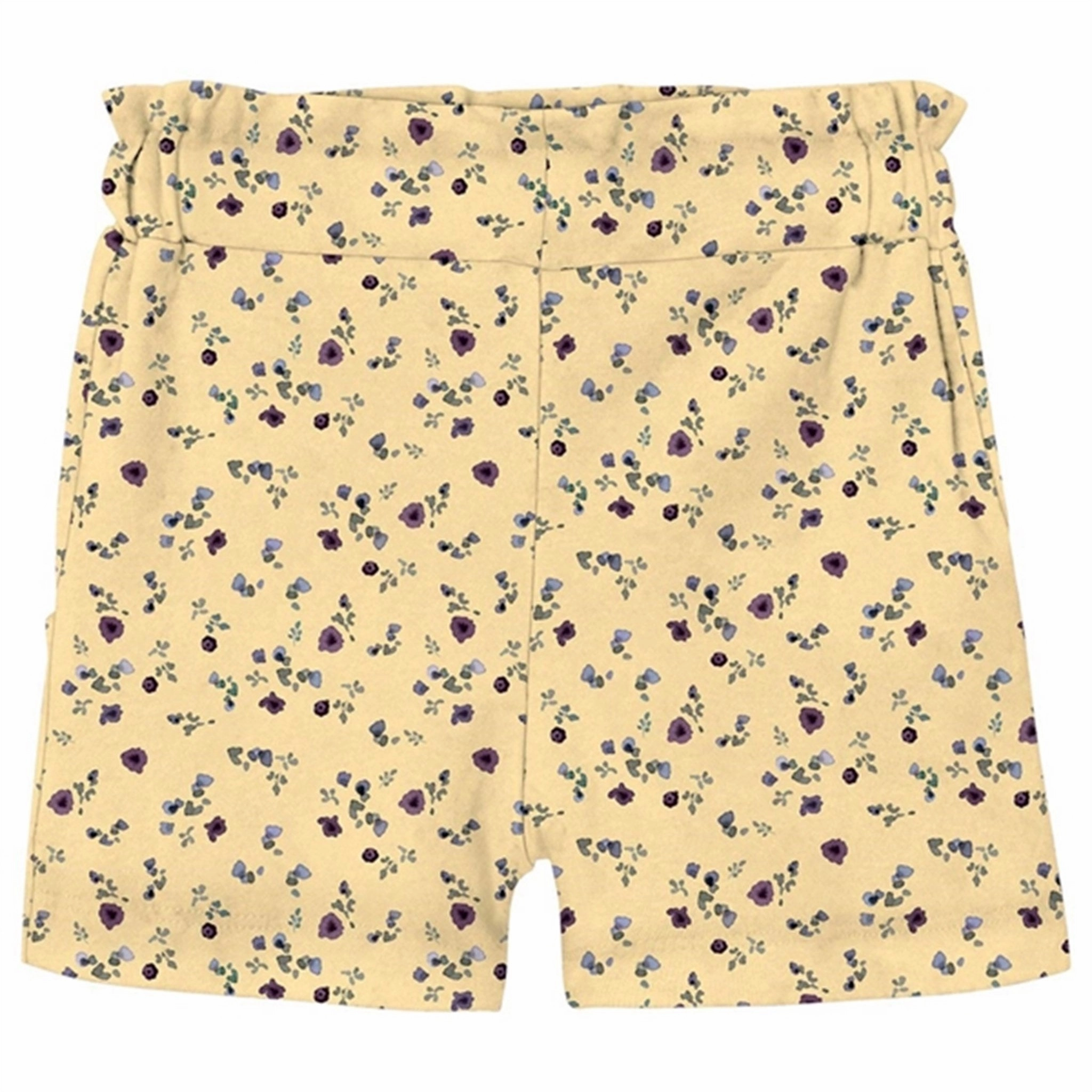 ZipperedSecurity Floral Print Name it Double Cream Janet Shorts
