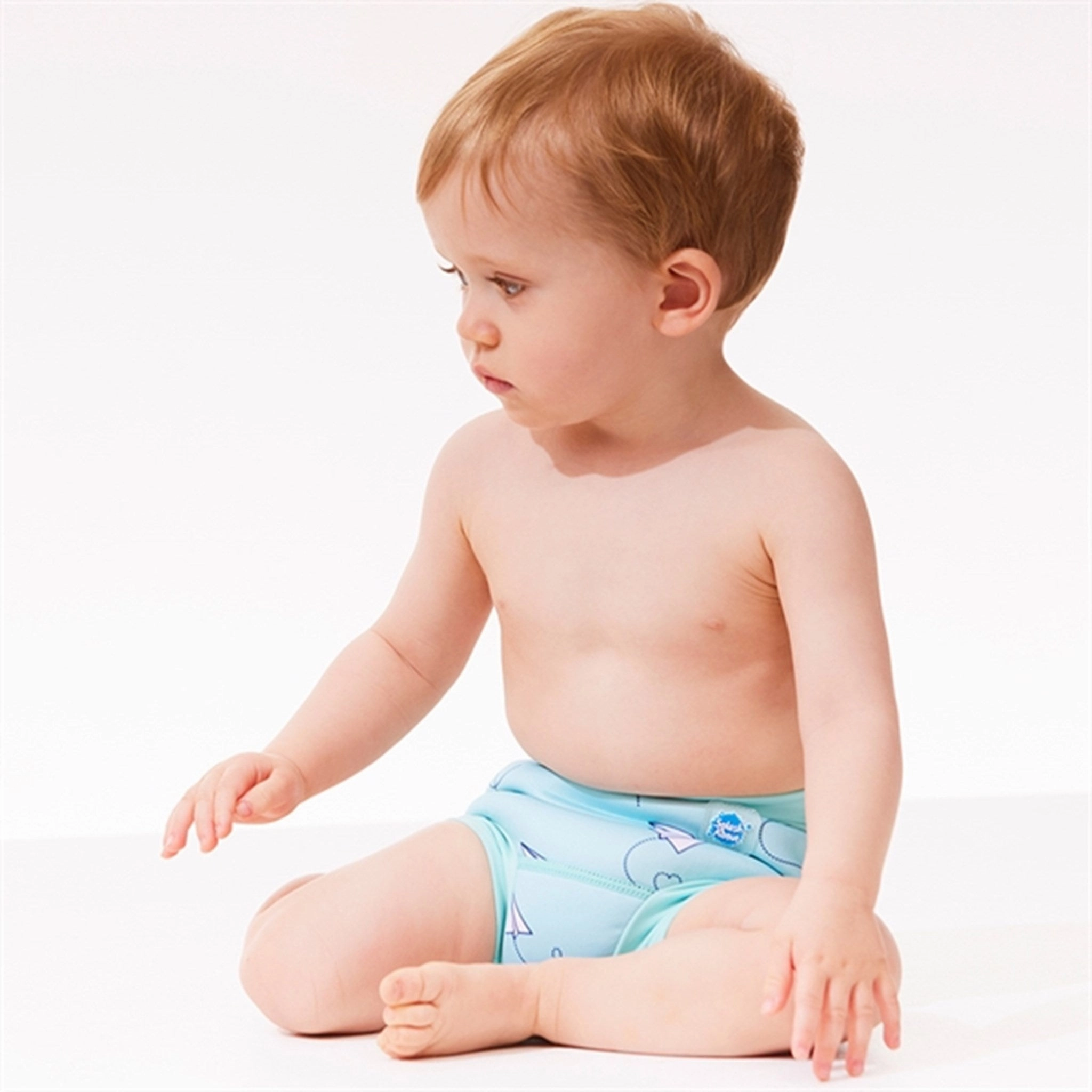 Splash About Happy Nappy Paper Aeroplane Molded Cups Support Ocean Swim