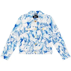 Dynamic Feel Molo Blue Horses Heidi Jacket