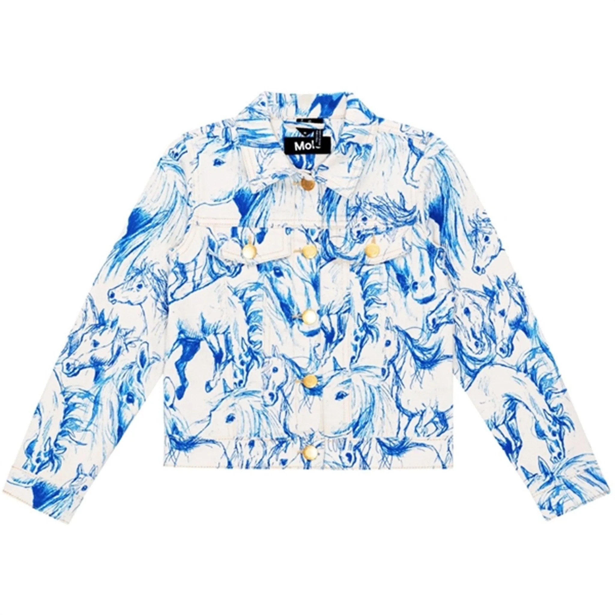 Dynamic Feel Molo Blue Horses Heidi Jacket