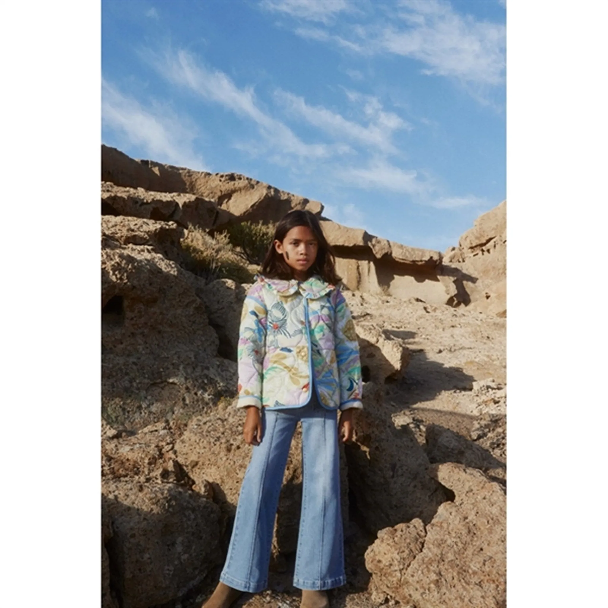 Molo Charleston Floral Hailey Jacket Camping Trip