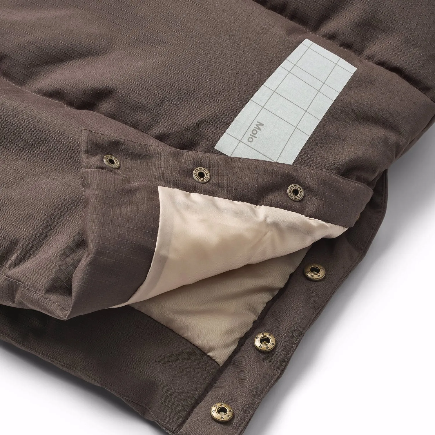 Molo Dark Cocoa Harper Jacket Patterned-Fabric