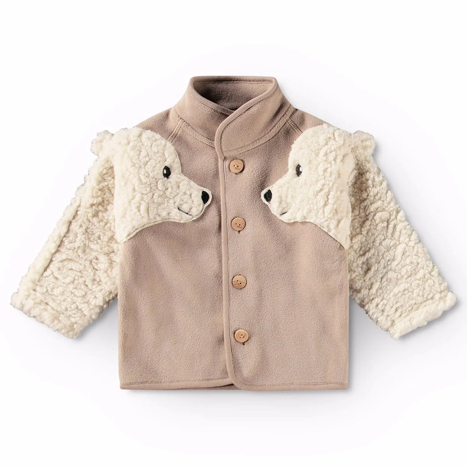 Everyday Comfort Essential Style Molo Mocha Uli Fleece Jacket