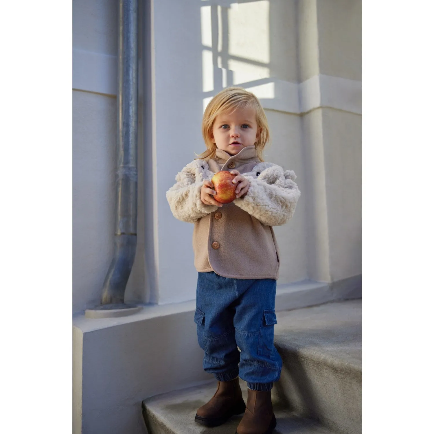 All Time Airy Design Molo Mocha Uli Fleece Jacket