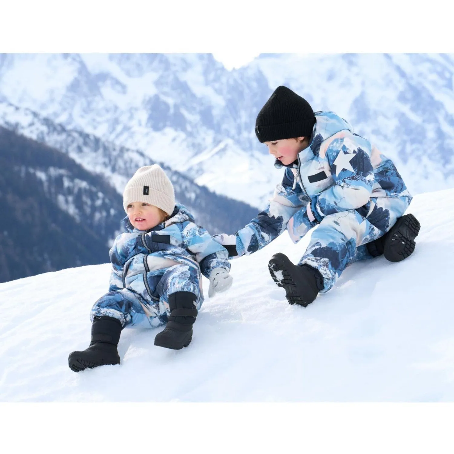 Molo Mountain High Pingo Snowsuit Hidden-Placket Classy day-to-night wear