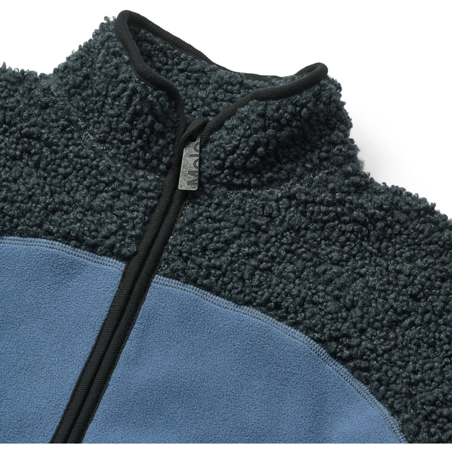 Molo Night Navy Ulani Fleece Jacket Park Outing Comfy Outfit