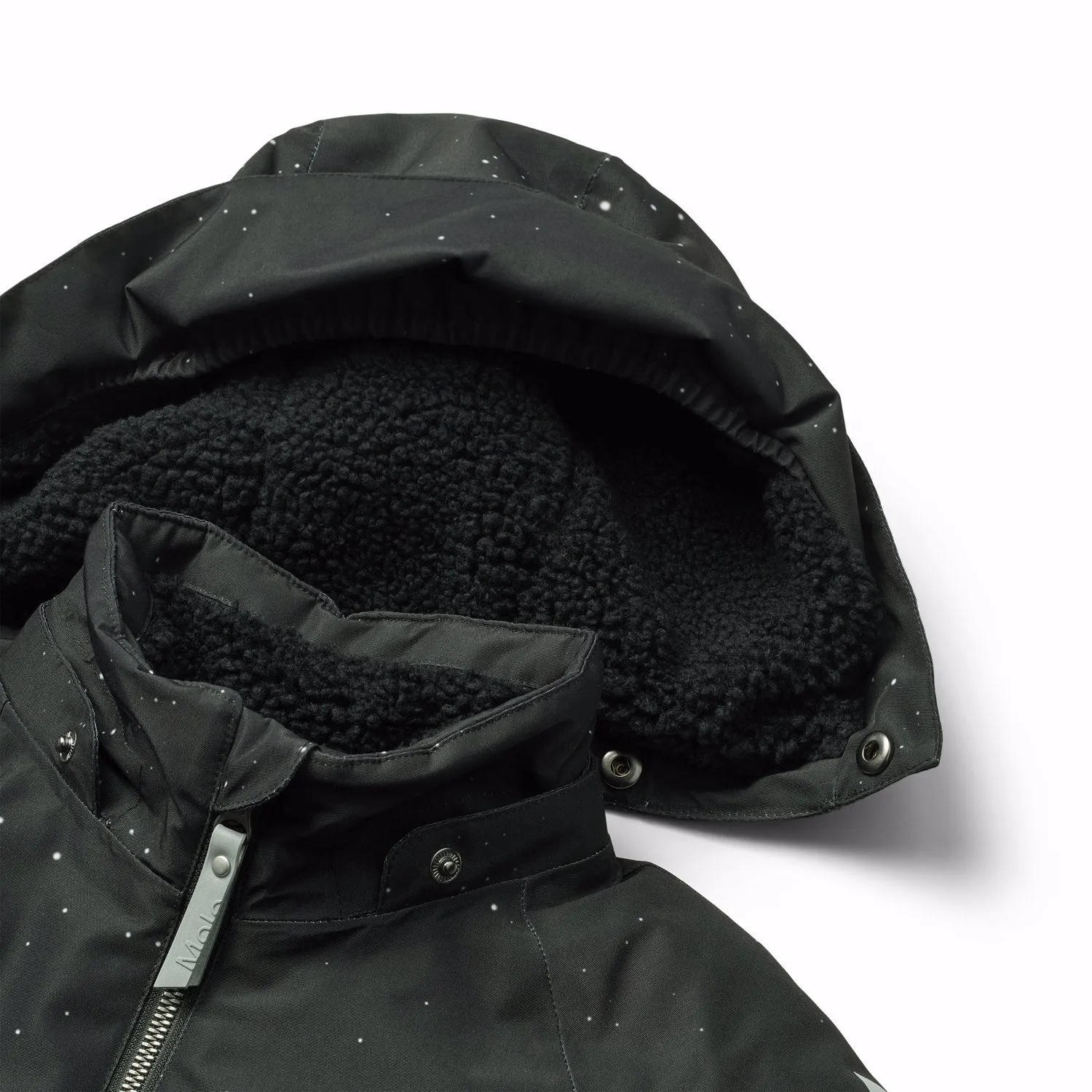 Tie-dye Raw-Hem Molo On The Moon Polar Junior Snowsuit