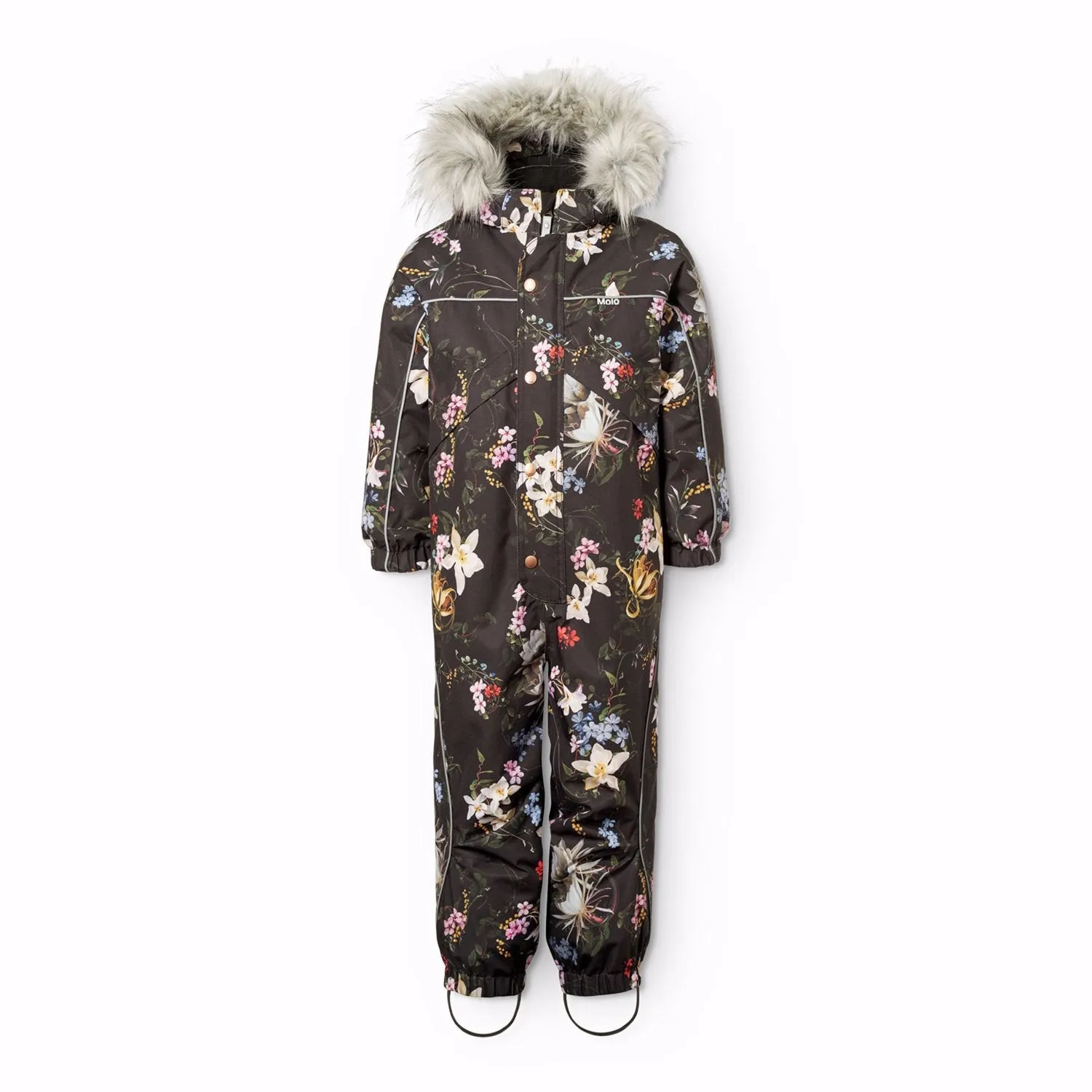 Beaded-Sleeve Trendy loose-fit shirt Molo Paisley Flowers Polaris Fur Junior Snowsuit
