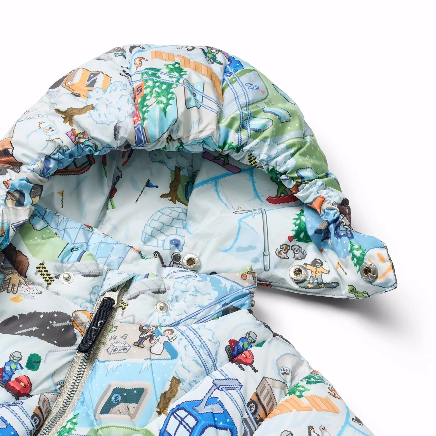 Versatile button-down blouse Molo Pixel Winter Harpo Jacket