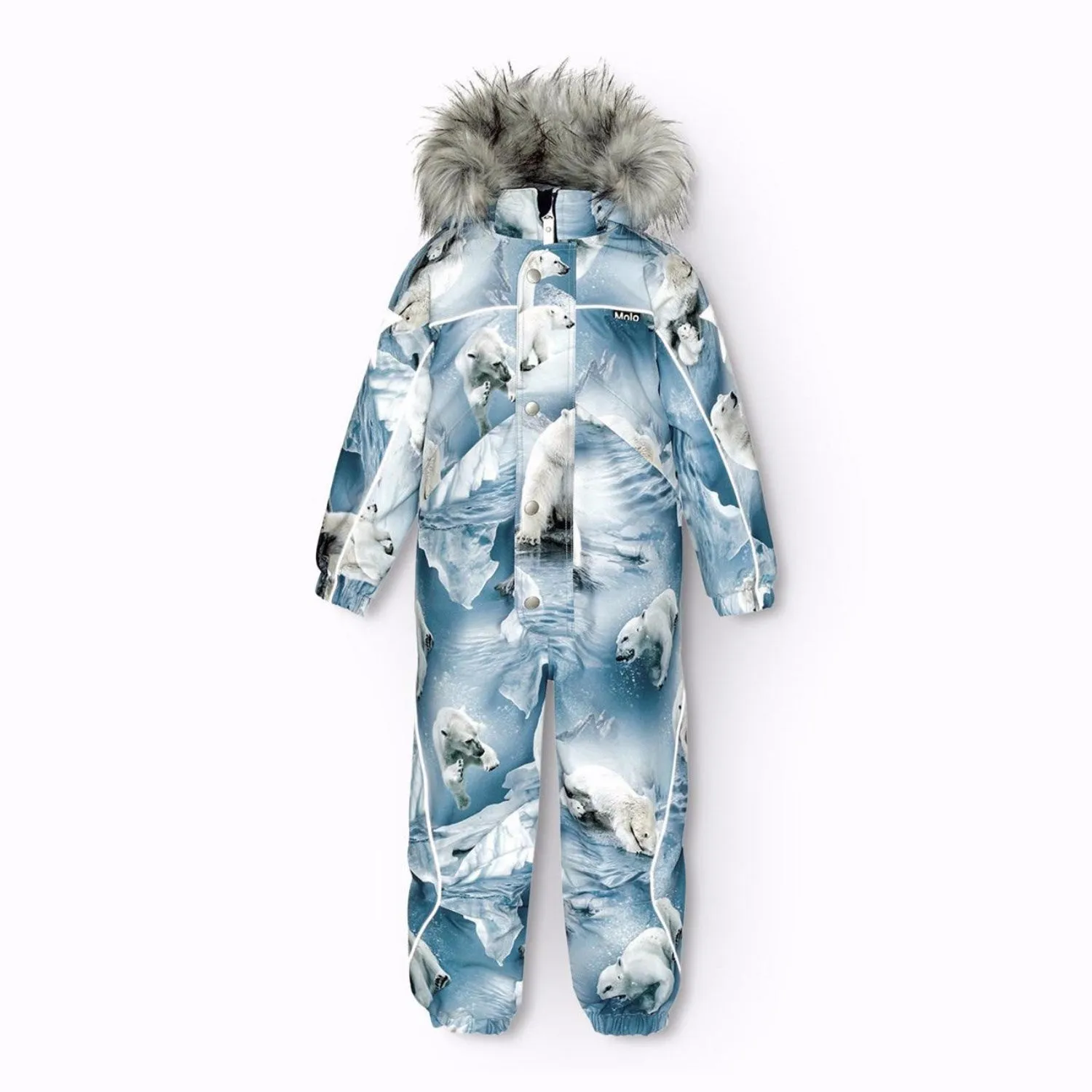 Cruise-Wear Casual office wear Molo Polar Bear Joy Polaris Fur Snowsuit