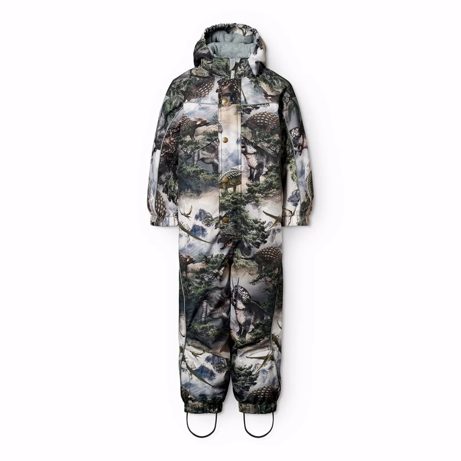 High-Low-Hem Molo Rocky Dino Polaris Junior Snowsuit
