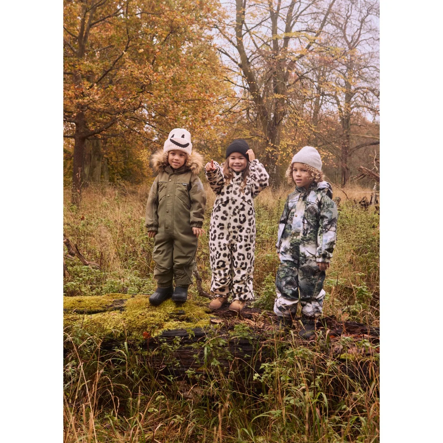 Mesh-Sleeve Molo Snow Leo Polaris Junior Snowsuit