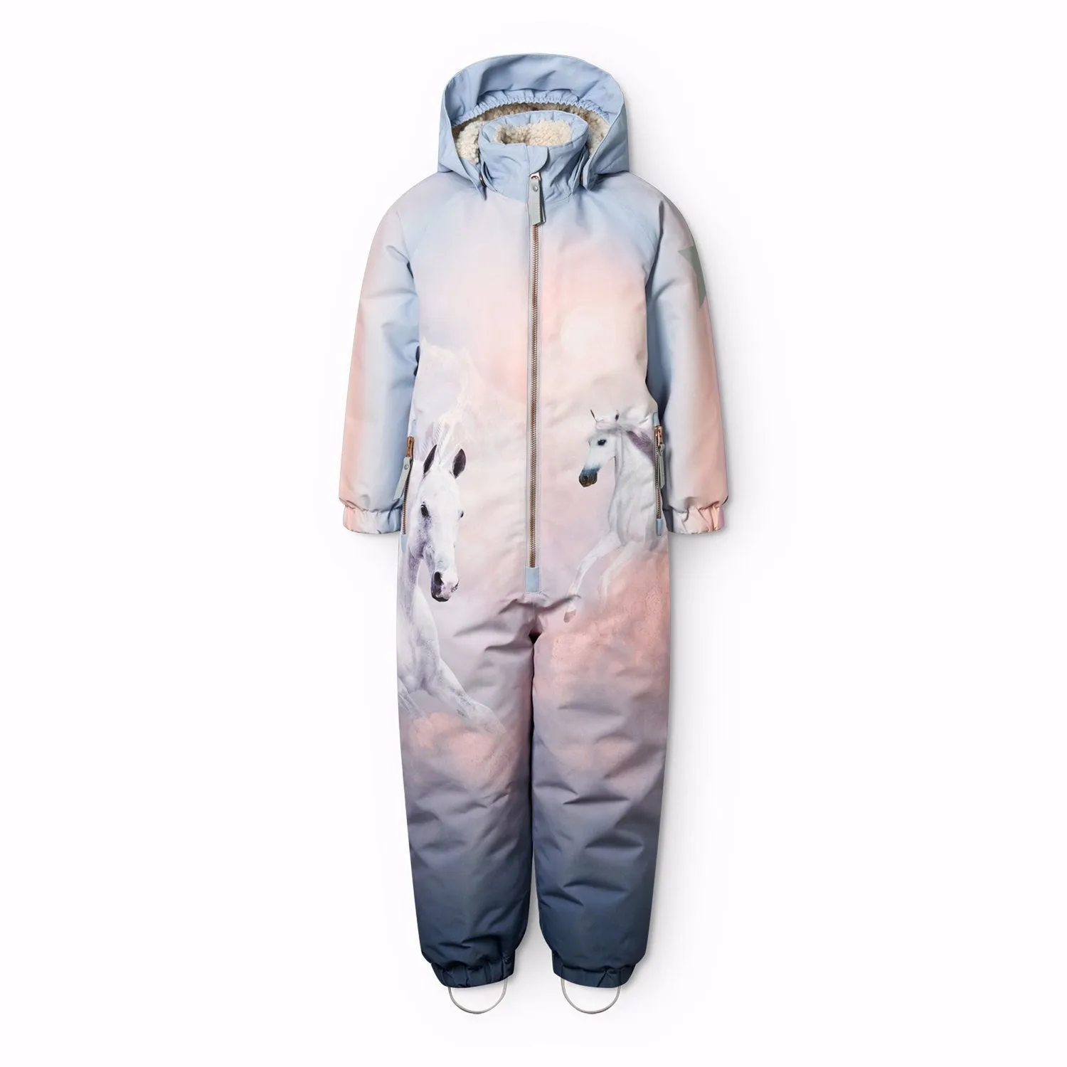 Tonal-Stitching Elegant semi-formal top Molo Utopia World Polar Junior Snowsuit