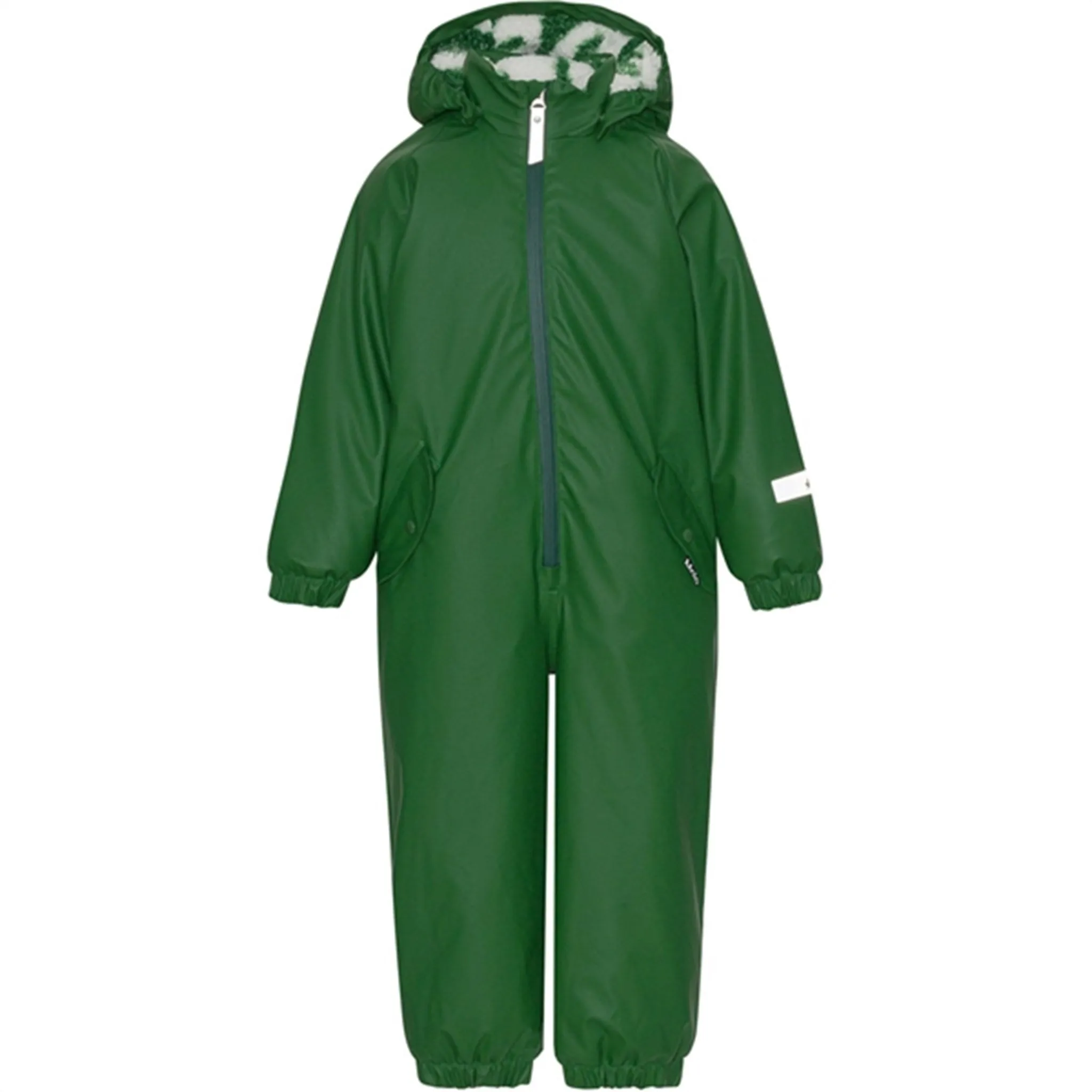 Effortless Street Style Molo Woodland Green Paco Junior Snowsuit