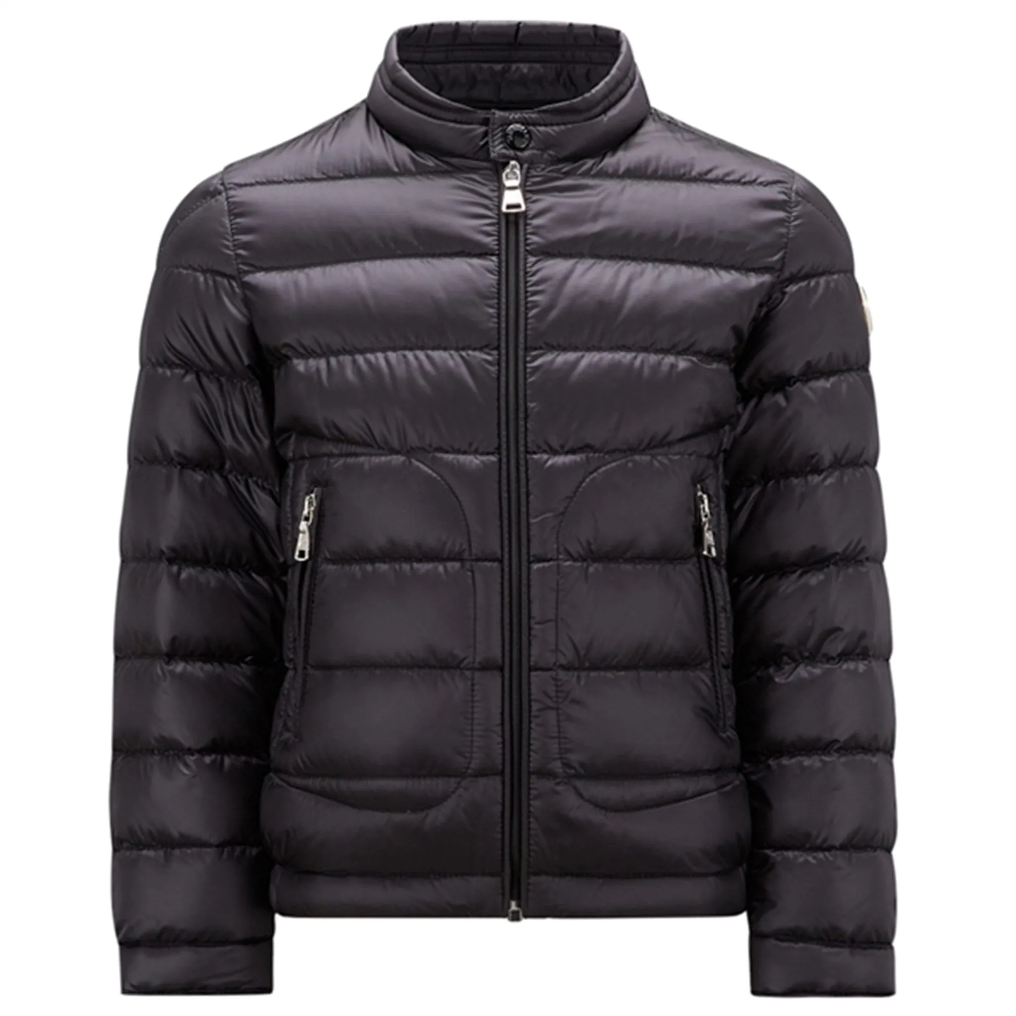 Moncler Acorus Down Jacket Black Versatile everyday shirt Soft-touch fabric