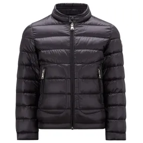 Moncler Acorus Down Jacket Black Versatile everyday shirt Soft-touch fabric