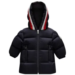 Raglan-Sleeve Soft-touch fabric Moncler Batarn Giubbotto Jacket Dark Blue