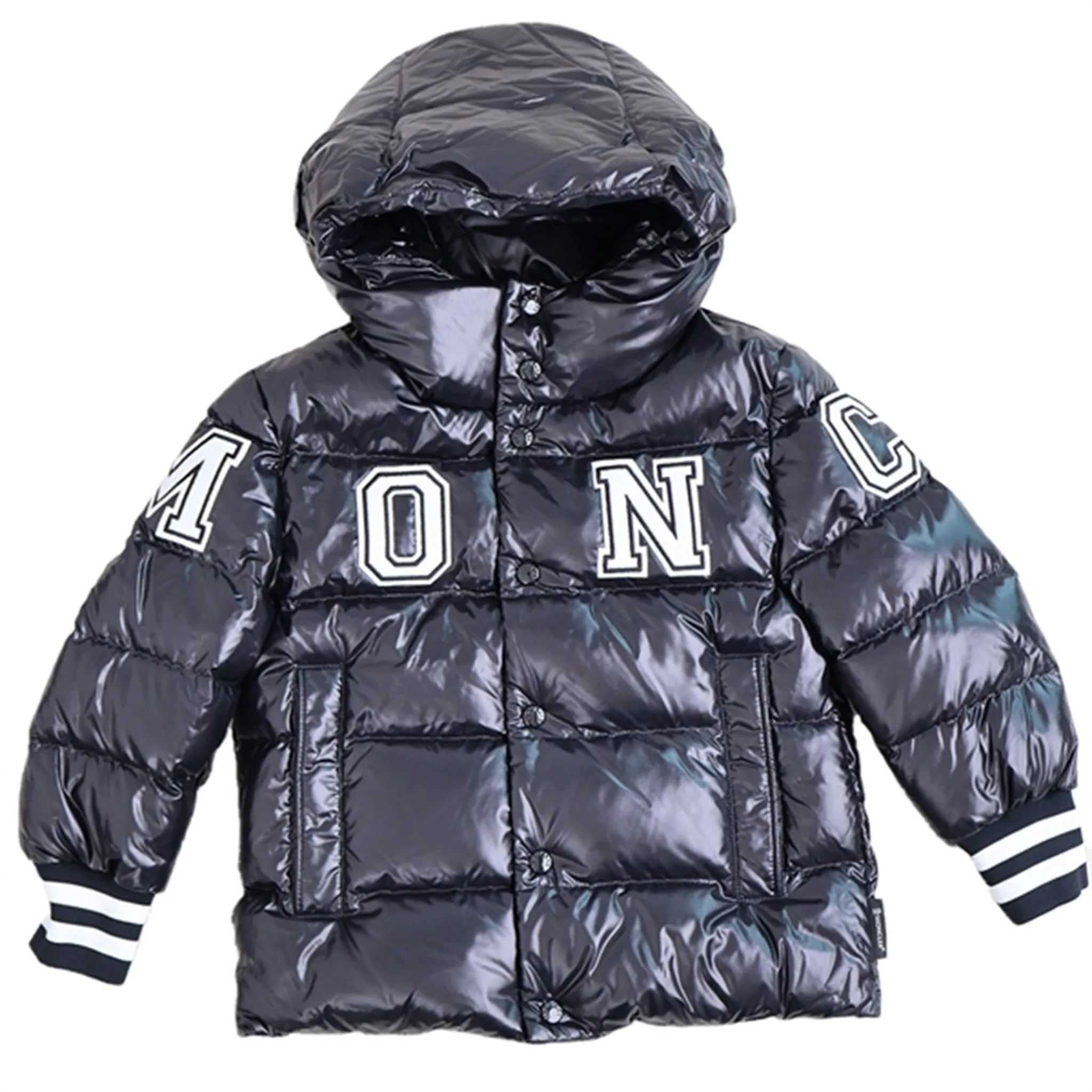 Moncler Bayan Down Jacket Black Tall-Fit