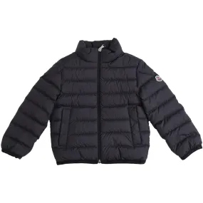 Relaxed tunic-style shirt Contrast-Panel Moncler Black Baudinet Jacket