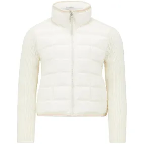 Moncler Cardigan White Beach Holiday