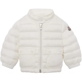 All-Weather Comfort Double Layered Insulation Moncler Lans Jacket Natural