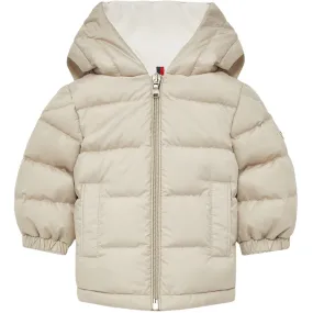 Moncler Light Beige Najan Jacket Smocked-Detail Autumn-Season