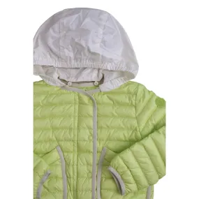 Ethically-Made Crystal-Detail Moncler Muzelle Down Jacket Yellow