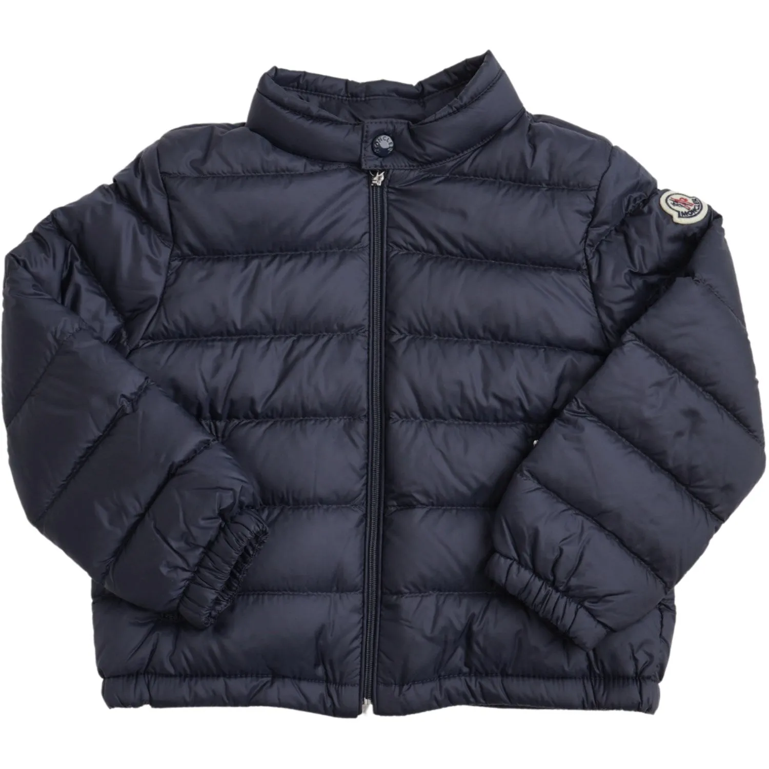 Moncler Navy Acorus Jacket Reflective Piping Minimal Utility