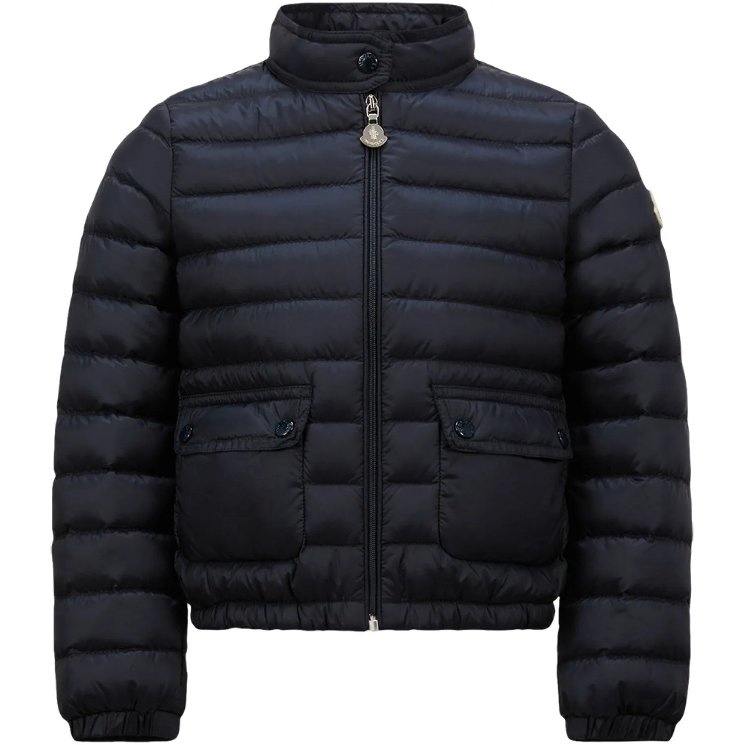 Moncler Navy Lans Jacket Smooth-Lining
