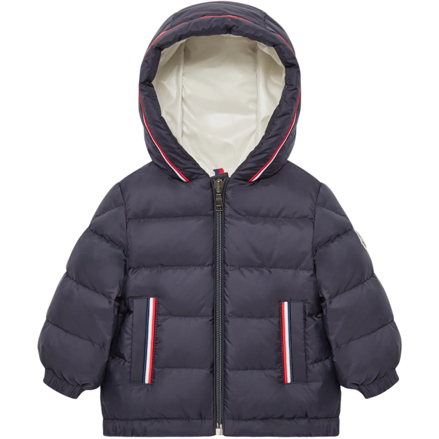 Moncler Navy Merary Jacket Sheer-Overlay Stylish casual wear
