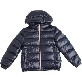 Moncler Navy New Aubert Jacket Recycled-Material