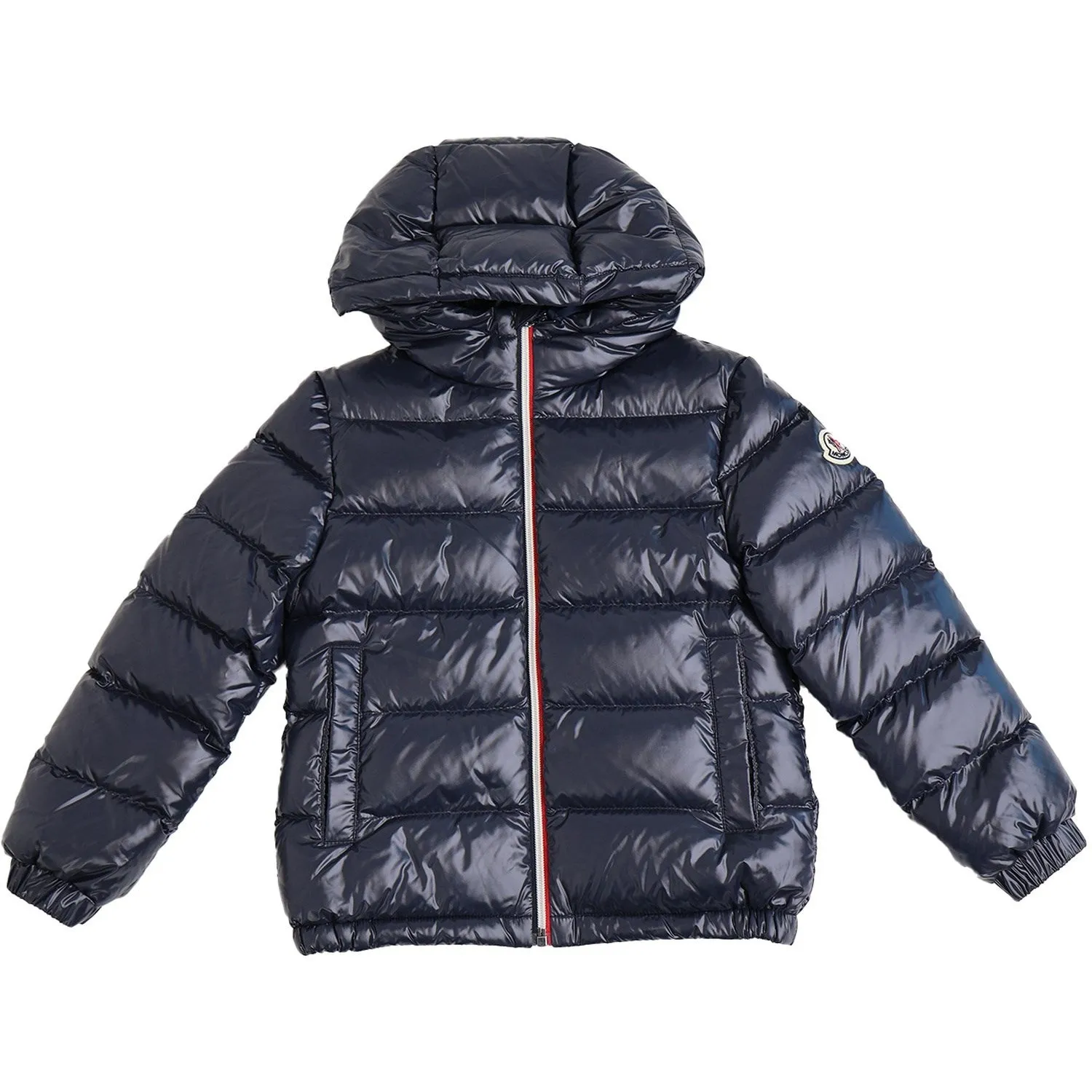 Moncler Navy New Aubert Jacket Recycled-Material