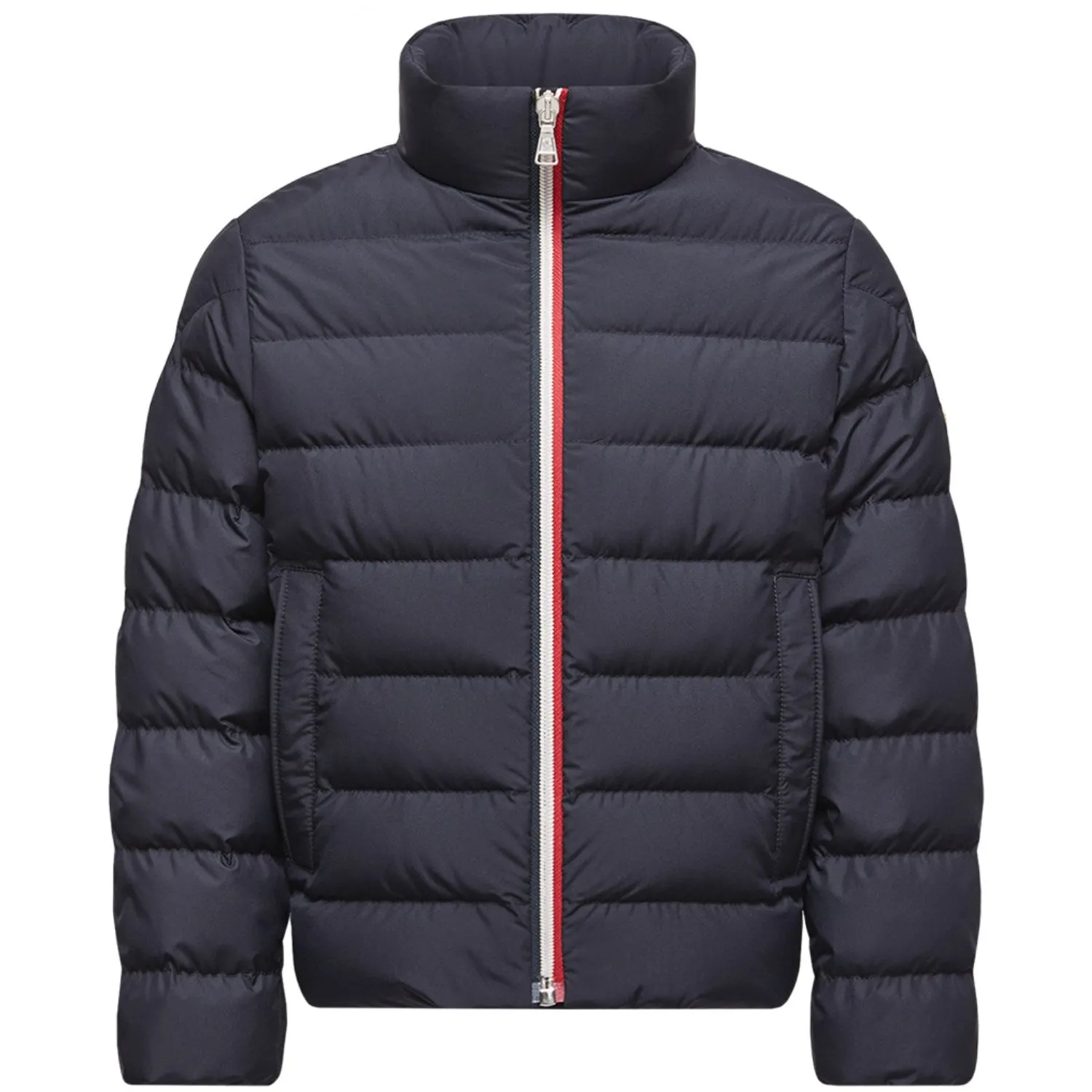 Moncler Navy Serapio Jacket Hidden-Placket