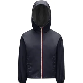 Moncler New Urville Rain Coat Navy Pack Smart Storm Commute Ready