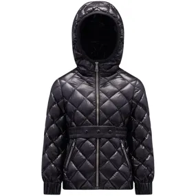 Practical work wear Quilted-Texture Moncler Reet Giubbotto Jacket Black