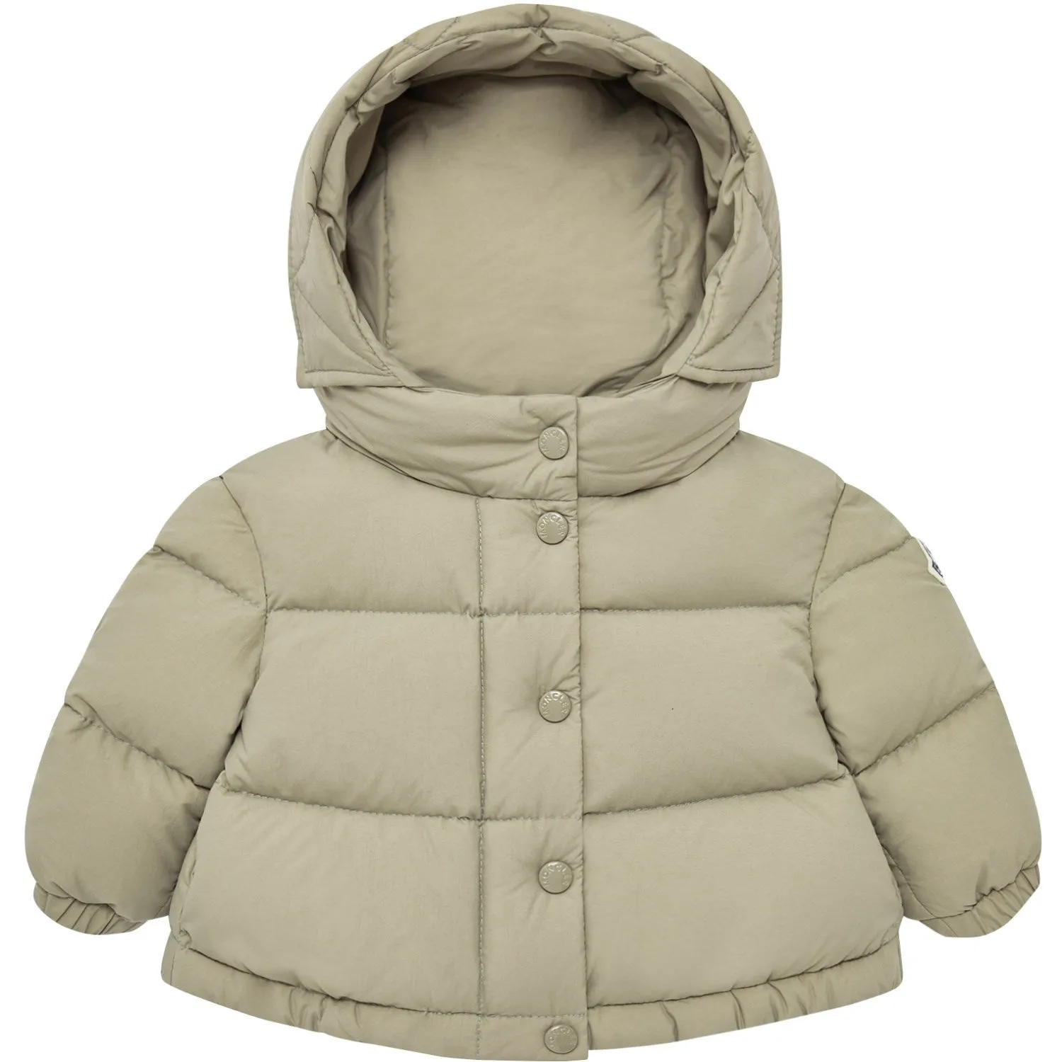 Wrap-Style Moncler Sage Green Laurie Jacket