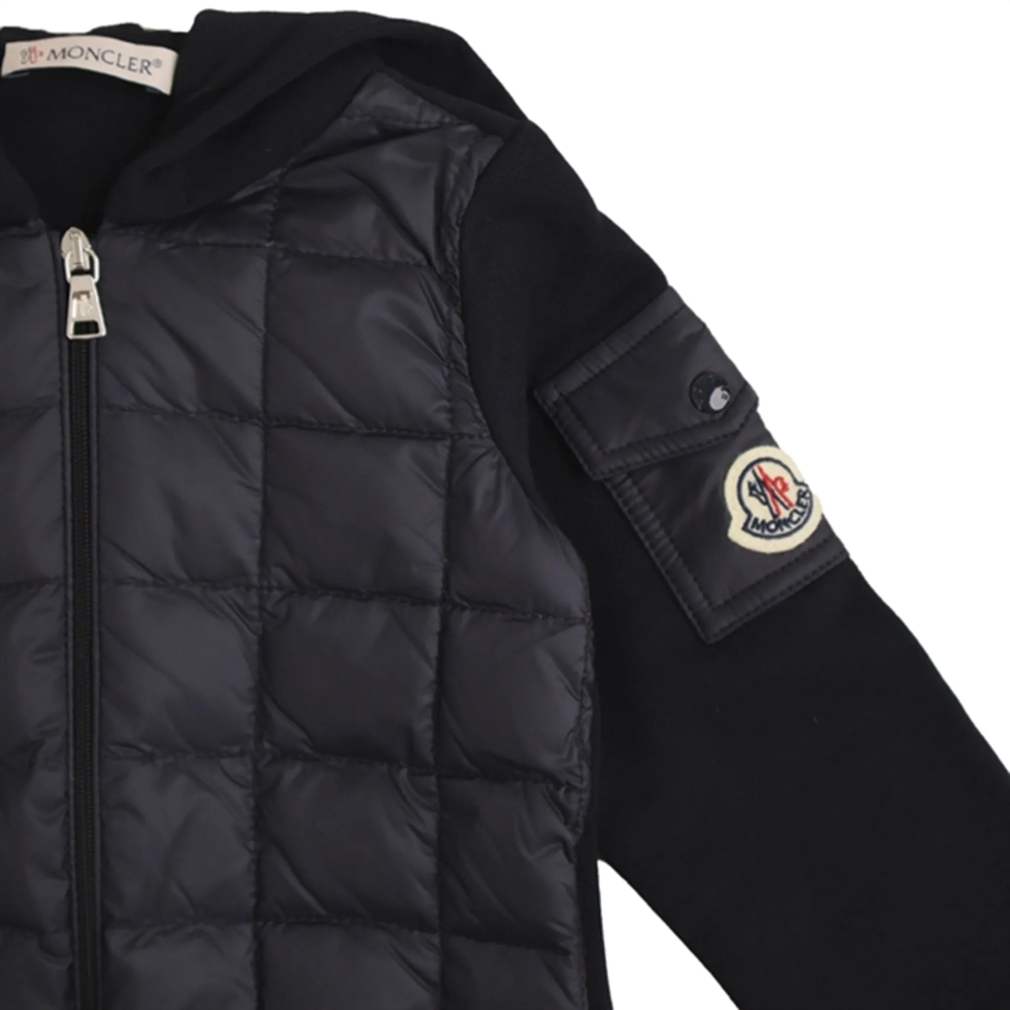 Ultra Thin Insulation Quick Release Buckles Moncler Sweatshirt Navy