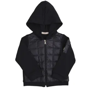 Moncler Sweatshirt Navy Insulated Jacket
