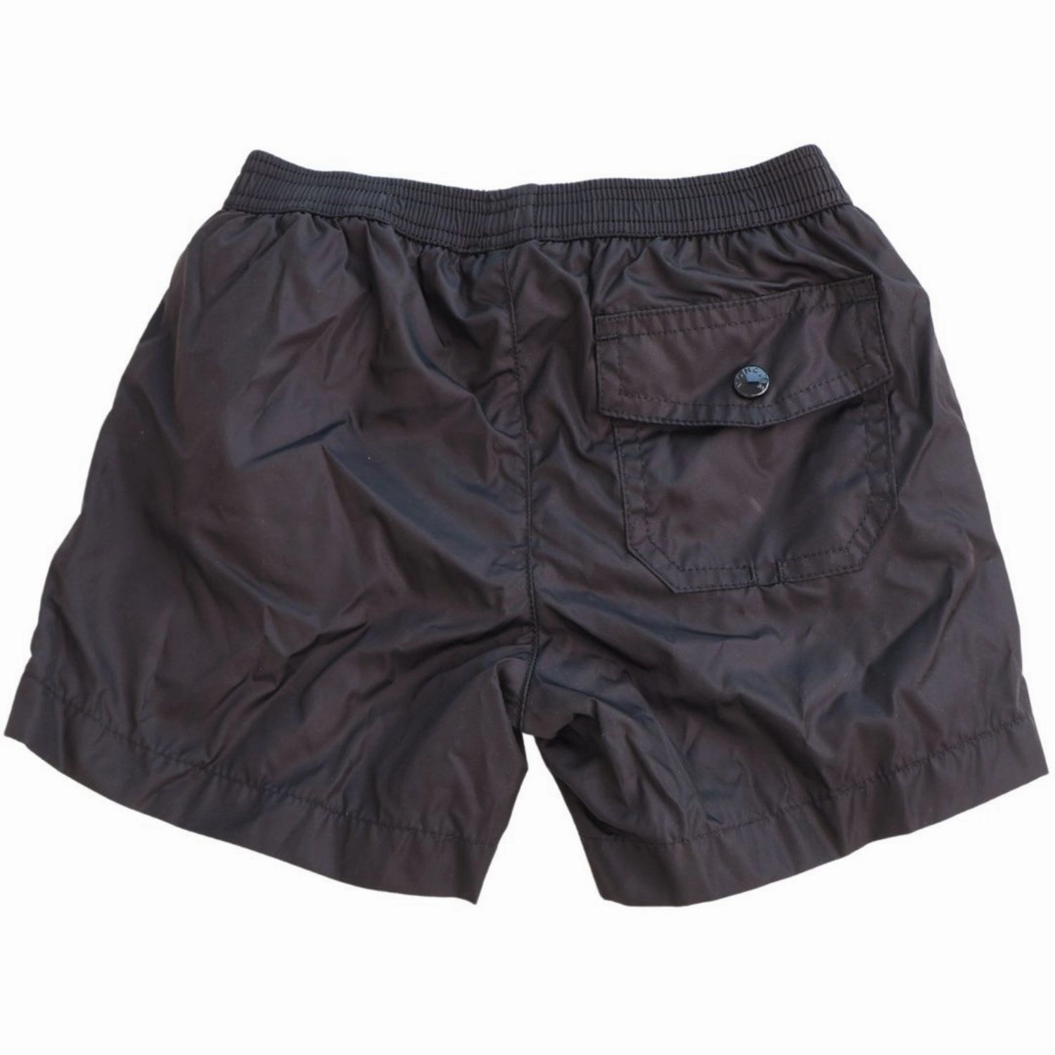 Moncler Swim Shorts Boxer Mare Black UV-protection Mesh Lined Padding