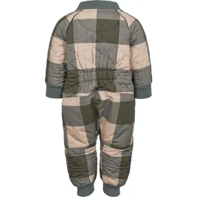 MarMar Summer Check Oza Thermo Suit Influencer-Approved Pleated-Texture