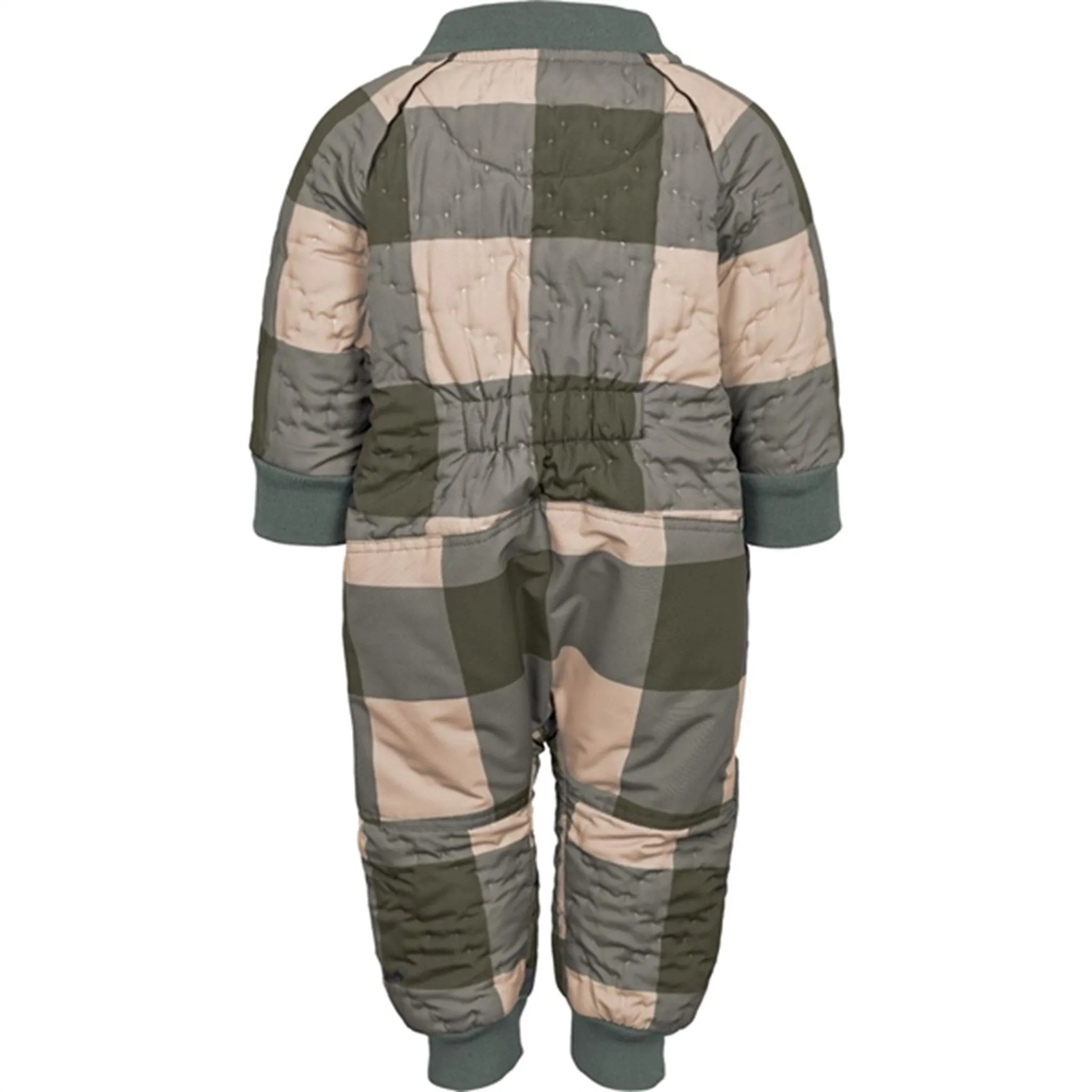 MarMar Summer Check Oza Thermo Suit Influencer-Approved Pleated-Texture